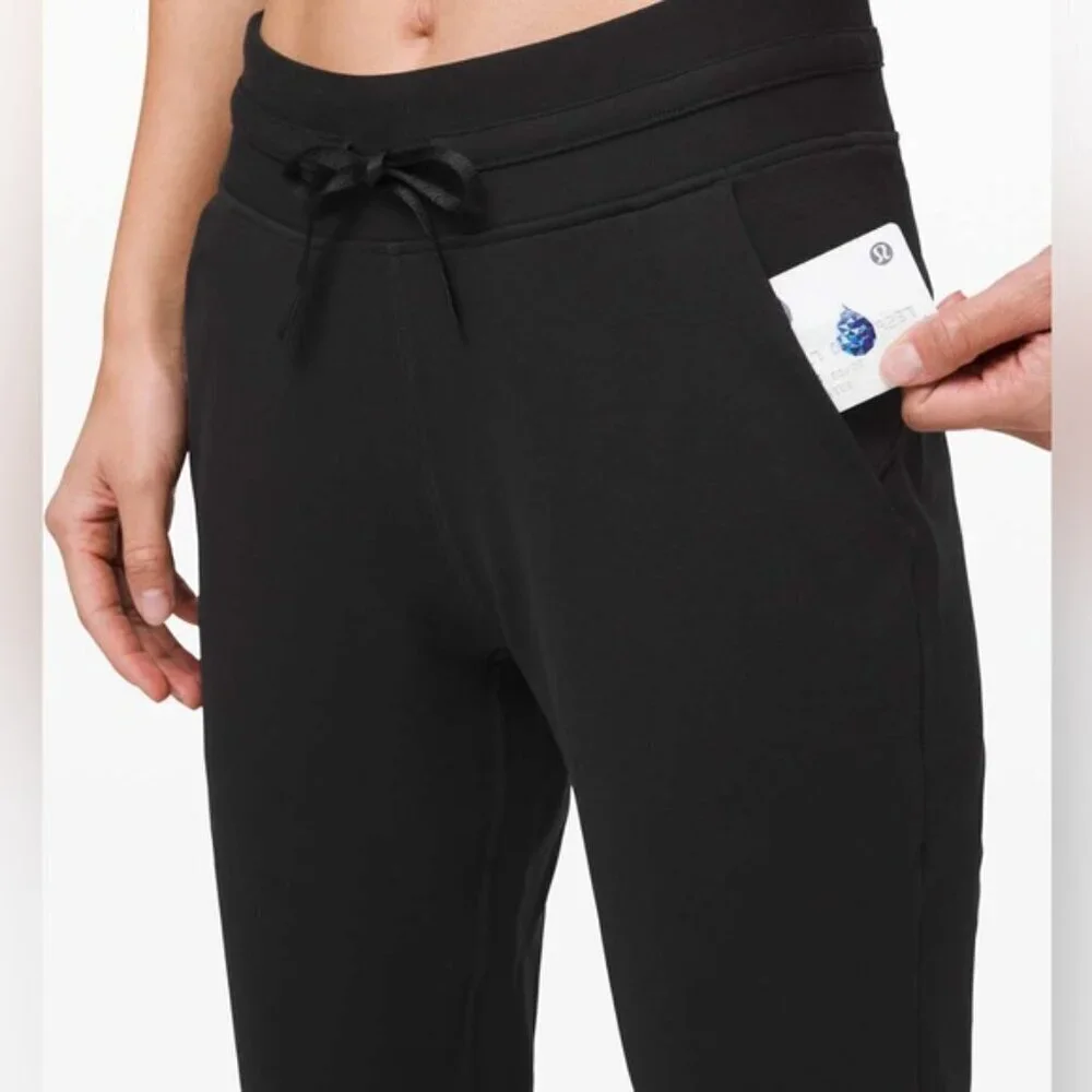 Lululemon Ready to‎ Fleece Jogger Black 2